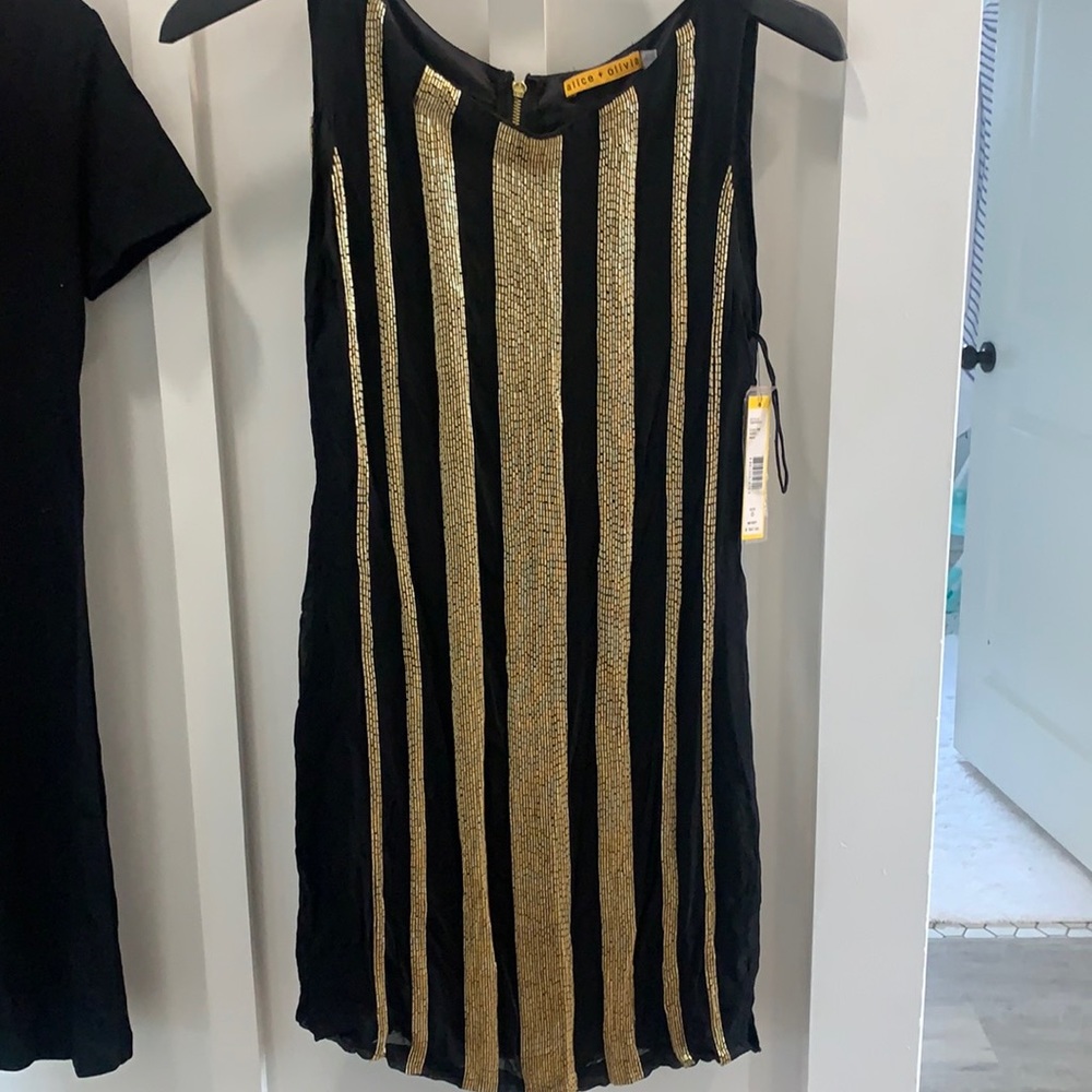 Alice + Olivia sequined dress NWT